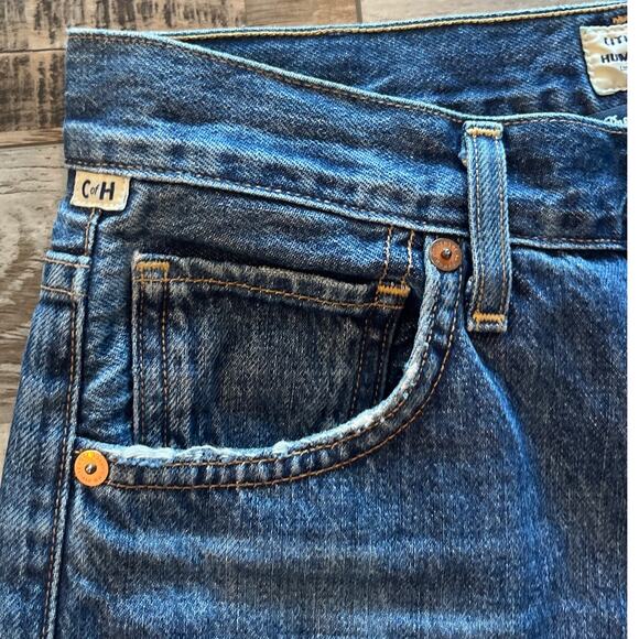 Citizens of Humanity Sacha High Rise Wide Leg Jeans Size 25 Lightweight Cropped - Picture 10 of 14